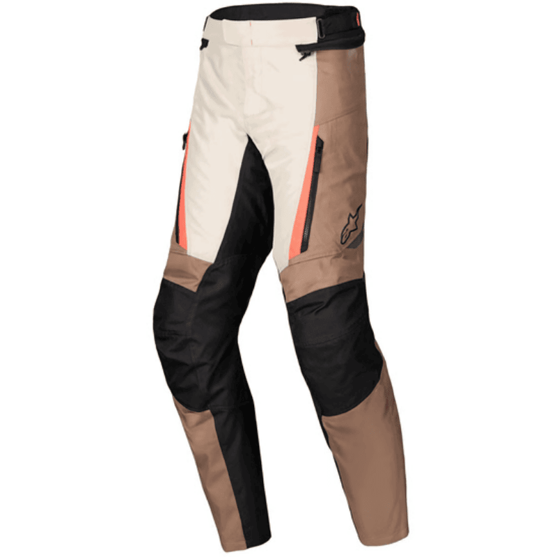 PANTALONES ALPINESTARS ST-1 WP NEGRO / BLANCO / MARRÓN