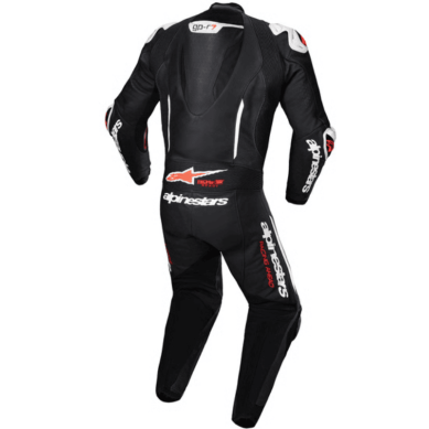 MONO DE PIEL 1 PIEZA HOMBRE ALPINESTARS RACING GP TECH V5 BLANCO / NEGRO / AMARILLO FLUOR