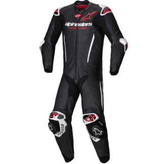 MONO DE PIEL 1 PIEZA HOMBRE ALPINESTARS RACING GP TECH V5 BLANCO / NEGRO / AMARILLO FLUOR