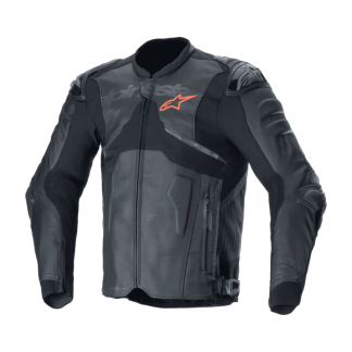 CHAQUETA DE CUERO ALPINESTARS ATEM V5 NEGRO