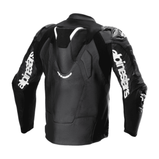 CHAQUETA DE CUERO ALPINESTARS ATEM V5 NEGRO / BLANCO