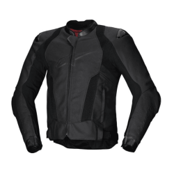 CHAQUETA DE CUERO ALPINESTARS MISSILE V3 BLANCO / NEGRO