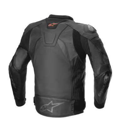 CHAQUETA DE CUERO ALPINESTARS GP PLUS V4 NEGRO / BLANCO
