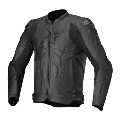 CHAQUETA DE CUERO ALPINESTARS DUSK NEGRO