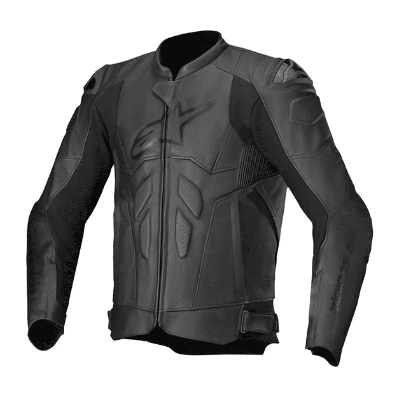 CHAQUETA DE CUERO ALPINESTARS DUSK NEGRO