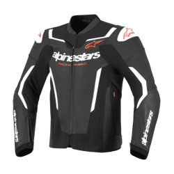 CHAQUETA DE CUERO ALPINESTARS GP FORCE V2 NEGRO