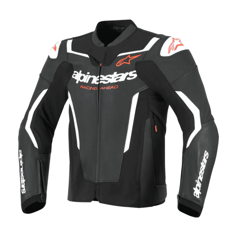 CHAQUETA DE CUERO ALPINESTARS GP FORCE V2 NEGRO