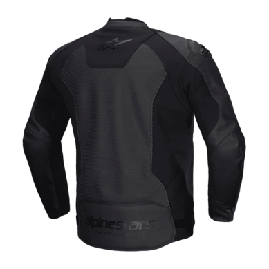CHAQUETA DE CUERO ALPINESTARS FASTER V3 AIRFLOW NEGRO / NEGRO