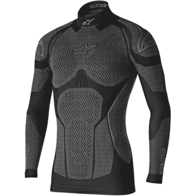 CAMISETA ALPINESTARS RIDE TECH TOP LONG SLEEVE WINTER NEGRO / GRIS