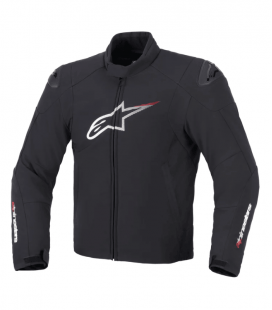 CHAQUETA ALPINESTARS SMX WATERPROOF NEGRA / BLANCO / ROJO BRILLANTE