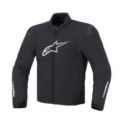 CHAQUETA ALPINESTARS SMX WATERPROOF NEGRA / BLANCO / ROJO BRILLANTE