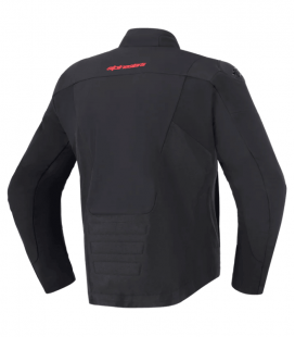 CHAQUETA ALPINESTARS SMX WATERPROOF NEGRA / BLANCO / ROJO BRILLANTE