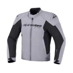 CHAQUETA ALPINESTARS SMX WATERPROOF GRIS OSCURO / NEGRO