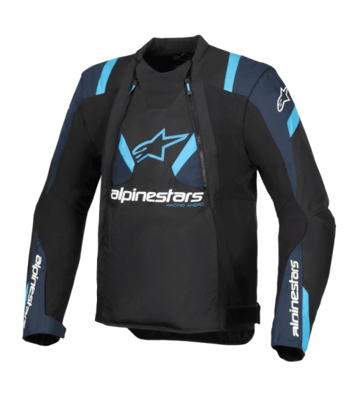CHAQUETA ALPINESTARS T-STUNT AIR NEGRO / AZUL