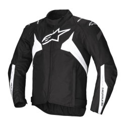 CHAQUETA ALPINESTARS T-JAWS V4 WP BLANCO / NEGRO