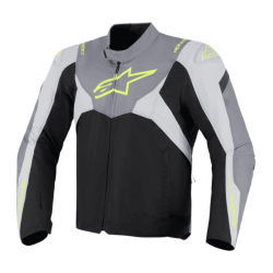 CHAQUETA ALPINESTARS T-JAWS V4 WP NEGRO / GRIS OSCURO