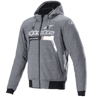Sudadera Alpinestars Chrome Ignition Urbana Negro / Rojo con Tech-Air®