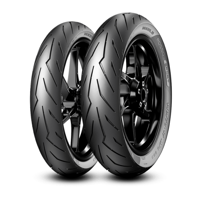 Pirelli DIABLO ROSSO SPORT 90/80 - 17 M/C 46S TL
