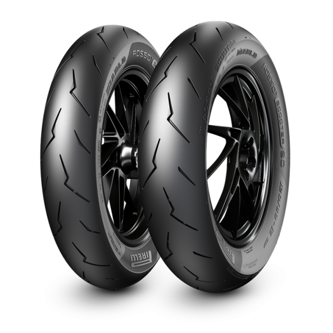 Pirelli DIABLO ROSSO SCOOTER SC 120/80 - 12 M/C 55P TL
