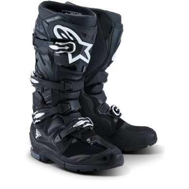 Botas Tech 7 Enduro CE con Suela Específica Negras