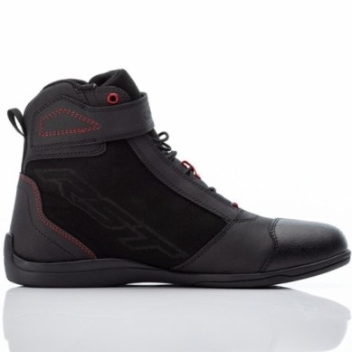 Botas de Mujer RST Frontier Negro Rojo Urbanas Moto
