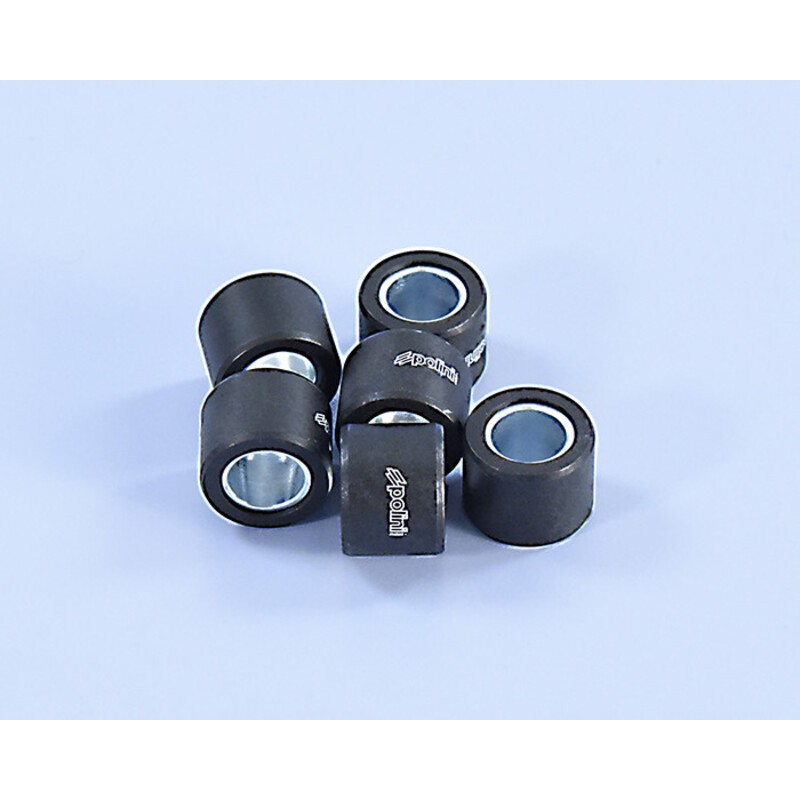 Rodillos variador Polini 23x18mm 18g para transmisión CVT