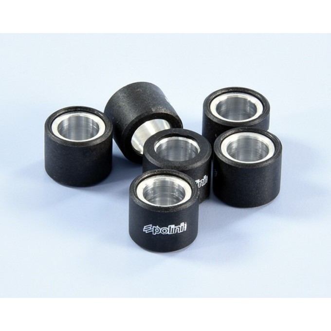 Rodillos variador Polini 19x15.5mm 7g para transmisión CVT
