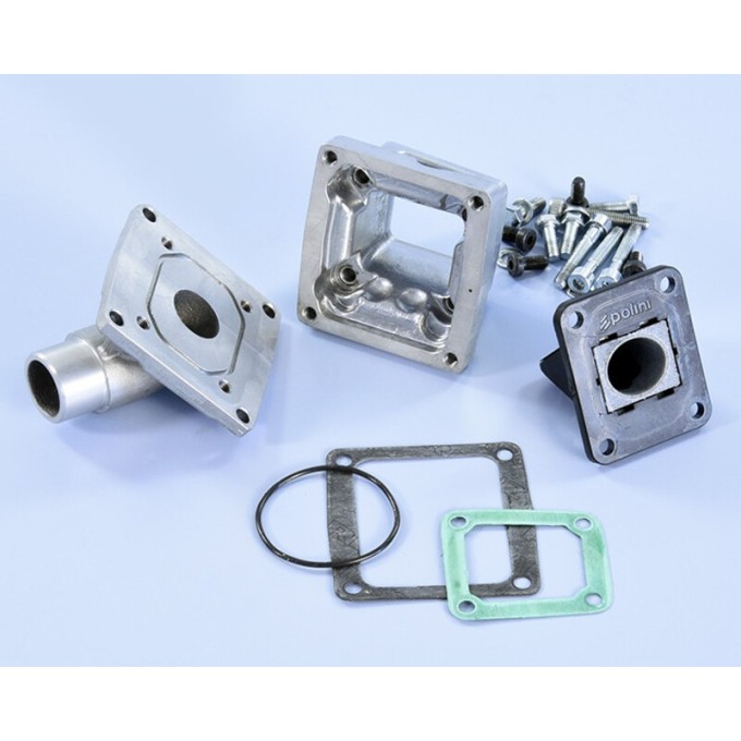 COLECTOR DE ADMISIÓN POLINI CON CAJA DE LÁMINAS | Malossi