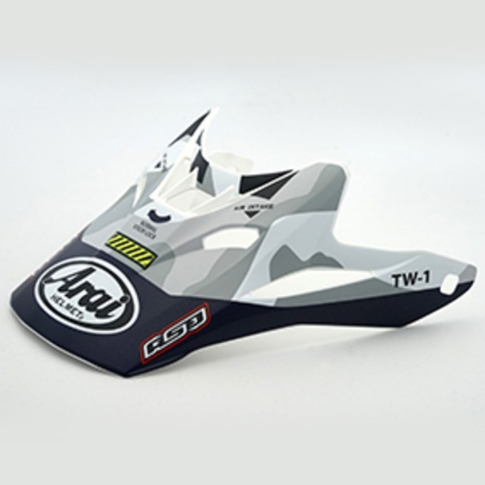 Visera ARAI (MX-V), NAVY Azul | STRacingStore