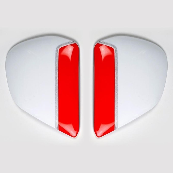 Cubiertas laterales Arai VAS-V Triple Blanco | Recambio