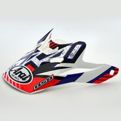 Visera ARAI (MX-V), SLASH Rojo | STRacingStore