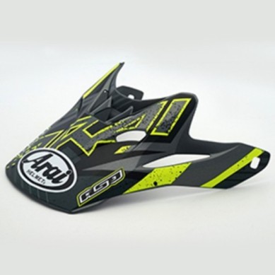 Visera ARAI (MX-V), SLASH Negro | STRacingStore