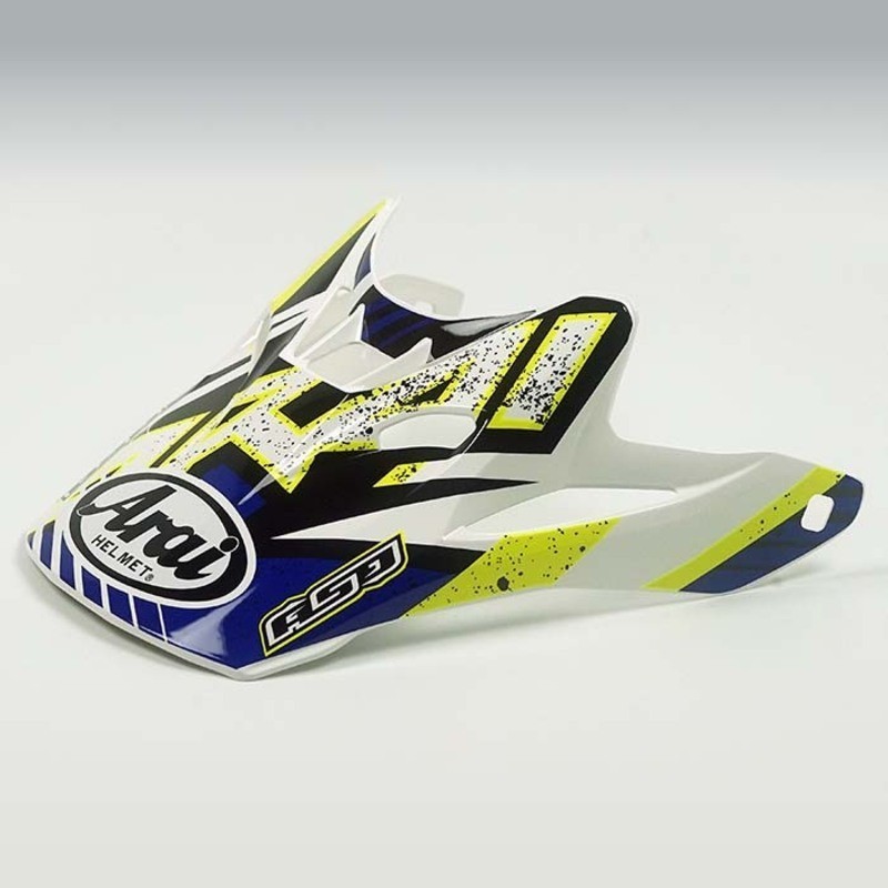 Visera ARAI (MX-V), SLASH Azul | STRacingStore