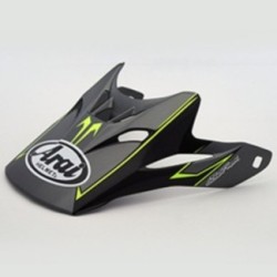 Visera ARAI (MX-V), SLY Amarillo Mate | STRacingStore