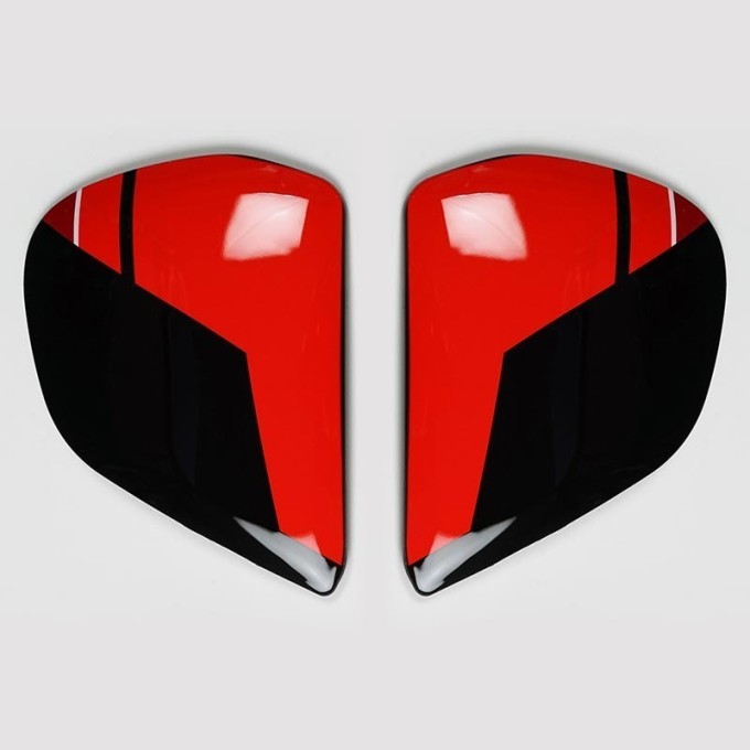 Cubiertas laterales Arai VAS-V Place Rojo | Recambio