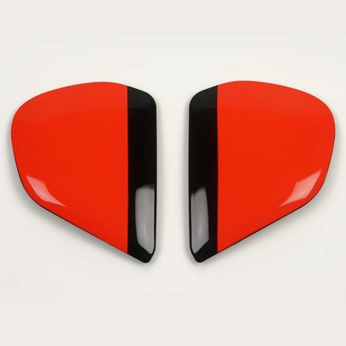 Cubiertas laterales Arai VAS-V Pace Rojo | Recambio