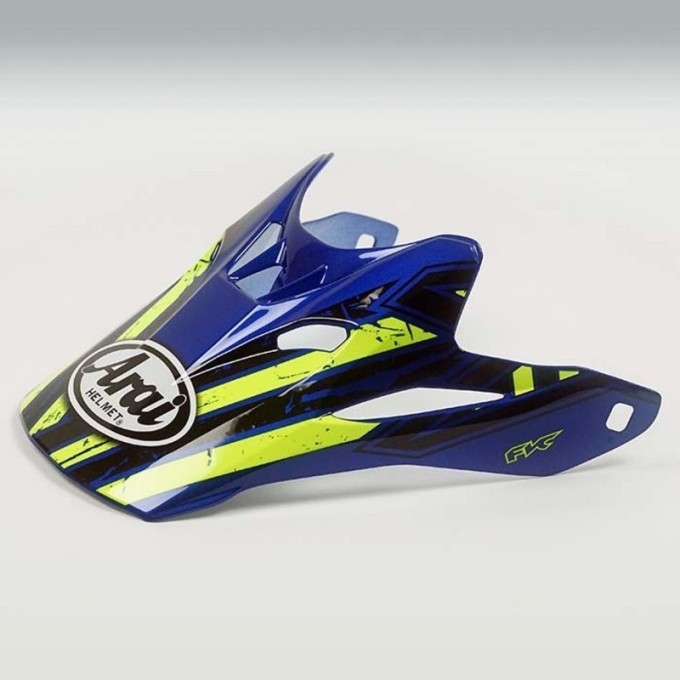 Visera ARAI (MX-V), STAR Amarillo | STRacingStore