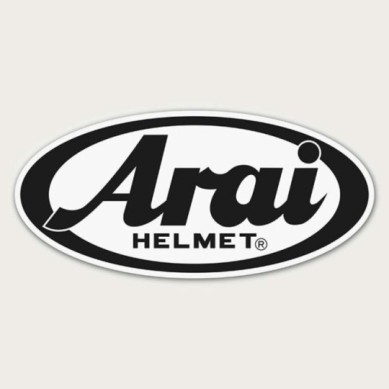 PEGATINA ARAI 52X24 CM XL ADHESIVO RACING PARA MOTO