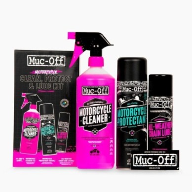 MUC-OFF MOTORCYCLE CLEAN, PROTECT & LUBE KIT | MUC-OFF