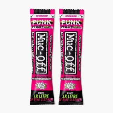 PACK MUC-OFF POLVO PUNK POWDER Y BOTELLA ALUMINIO | MUC-OFF
