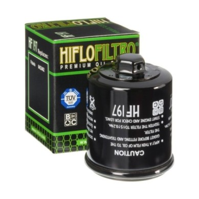 Filtro de aceite HIFLOFILTRO HF197 | Moto