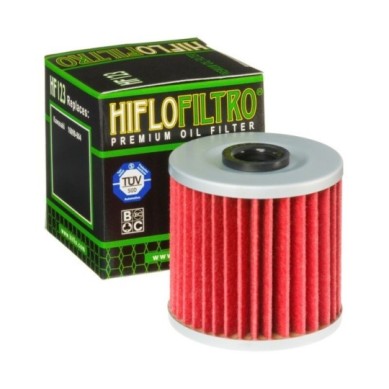 Filtro de aceite HIFLOFILTRO HF123 | Moto