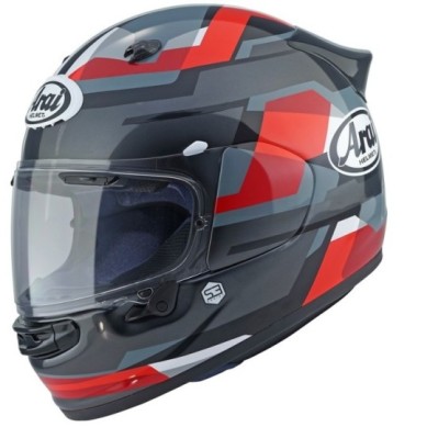 CASCO ARAI QUANTIC ABSTRACT - ROJO | CASCO INTEGRAL ARAI ECE 22-06
