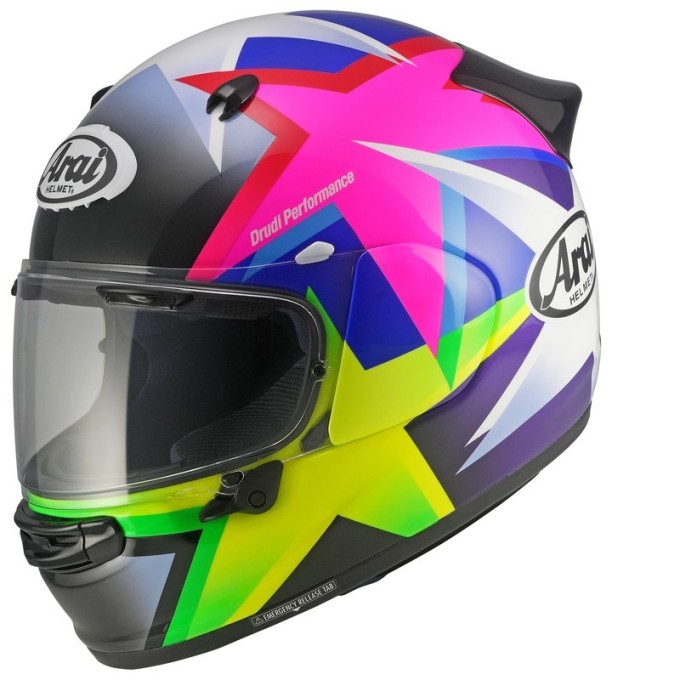 CASCO ARAI QUANTIC STAR - MULTICOLOR | CASCO INTEGRAL ARAI ECE 22-06