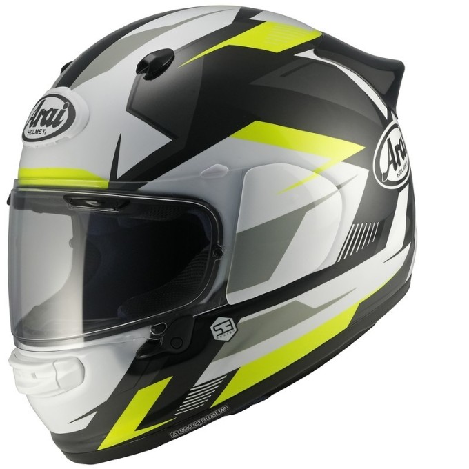 CASCO ARAI QUANTIC SUPRA - AMARILLO | CASCO INTEGRAL ARAI ECE 22-06