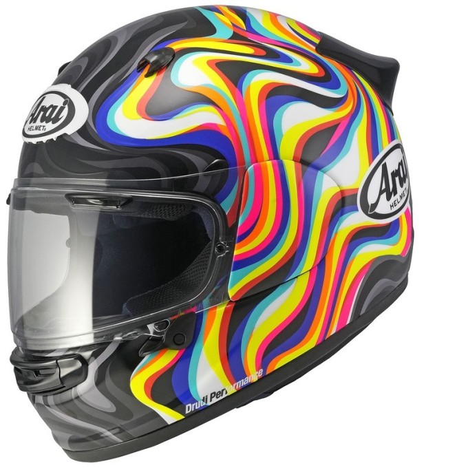 CASCO ARAI QUANTIC SWIRL - BLANCO | CASCO INTEGRAL ARAI ECE 22-06