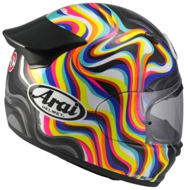 CASCO ARAI QUANTIC SWIRL - BLANCO | CASCO INTEGRAL ARAI ECE 22-06