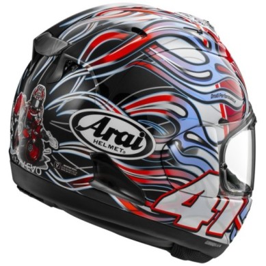 CASCO ARAI RX-7V EVO HAGA WSBK - REPLICA | CASCO ARAI RX-7V ECE 22-06