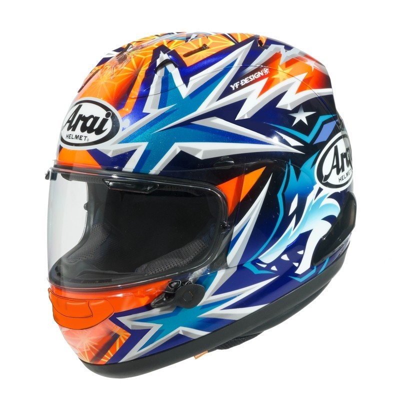 CASCO ARAI RX-7V EVO - OKAMOTO COMPASS | CASCO ARAI RX-7V ECE 22-06