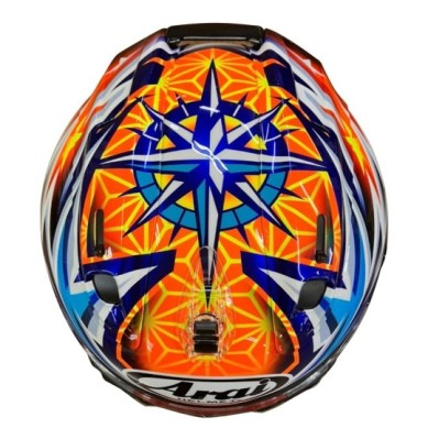 CASCO ARAI RX-7V EVO - OKAMOTO COMPASS | CASCO ARAI RX-7V ECE 22-06